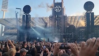 Rammstein Intro Rammlied Live 03.08.2023 - Brüssel, Belgien - Koning Boudewijnstadion Golden Circle