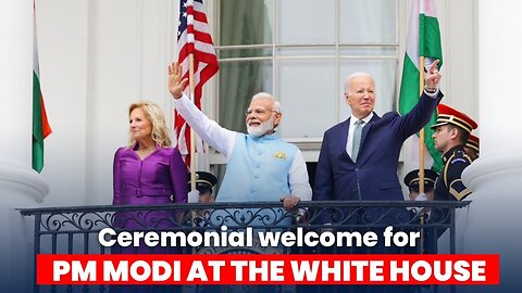 Ceremonial welcome for PM Modi at the White House