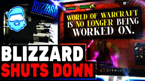 Blizzard COLLAPSES Work HALTS On World Of Warcraft & Developers Blame Gamers For Toxic Work Lawsuit