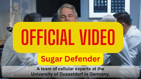 🔥Sugar Defender 2024🔥 - Official Video Presentation 🔥