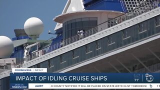 Impact of idling cruise ships