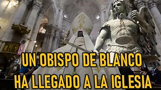 UN OBISPO DE BLANCO HA LLEGADO A LA IGLESIA - MENSAJE DEL ÁNGEL DEL SEÑOR A VALENTINA PAPAGNA