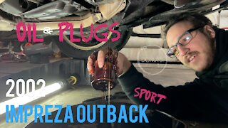 Donuts: 2002 Subaru Impreza Sport Oil change & Spark Plugs