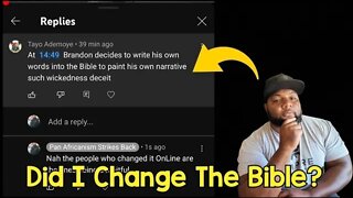 Did I Change The Words In The Bible?