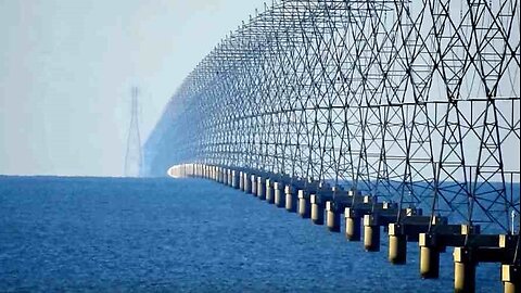 The Lake Pontchartrain Bridge Shows Earth's Curvature?