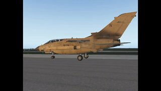 Flying Classic aircraft in VR. Tornado GR4. TONKA