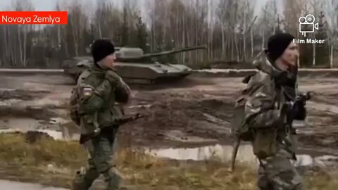 Russian T-14 Armata Tank in Kazan Proving Ground