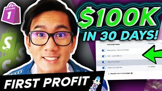 How To Make $100,000 In 30 Days - Shopify Dropshipping (Episode 1)