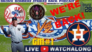 ⚾ LIVE: New York Yankees vs HOUSTON ASTROS MLB Watch Along | OPENING DAY 2024 SOTO IS HERE!!!