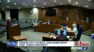 Omaha City Council discusses body cam, taser contract