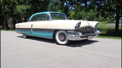 1956 Packard The Four 400 Hundred Hardtop in White / Green & Ride on My Car Story with Lou Costabile