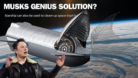 🚀 SPACE JUNK APOCALYPSE! Elon Musk's Starship Unleashes Space Cleanup MAYHEM! Can It Save Our Skies?