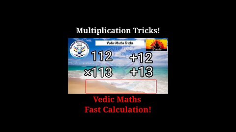 Extremely Fast Multiplication Tricks|| Vedic Maths|| #vedicmaths #youtubeshorts #viral #shorts