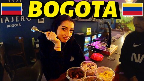 Jamaican Gringo Cooks food for Colombians In Bogota Colombia