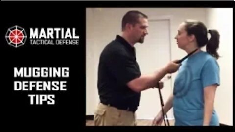 Mugging self defense tips