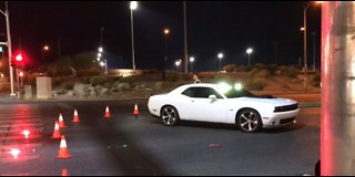 Police investigate 3 separate crashes in Las Vegas valley Friday night