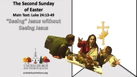 2nd Sunday of Easter. Luke 24:13-49. Pastor Josh Moore. Apr 24, 2022.