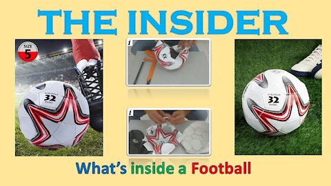 What's inside a Football / Soccer ball || The Insider