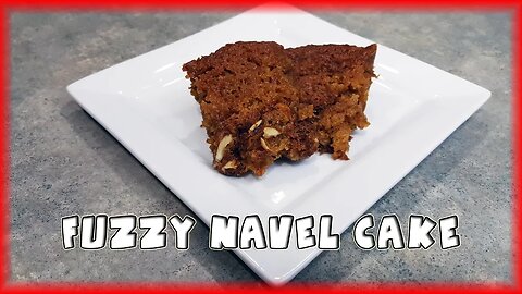 Fuzzy Navel Cake