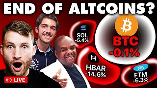 Altcoins Are Getting CRUSHED! (And It Could Get Worse!)