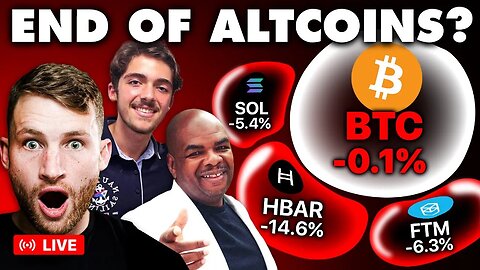 Altcoins Are Getting CRUSHED! (And It Could Get Worse!)