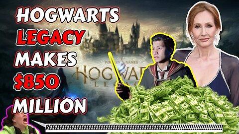 Hogwarts Legacy wins with 850 MILLION in sales