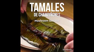 Mushroom Tamales