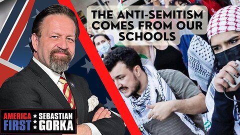 The anti-Semitism comes from our schools. Caroline Glick with Sebastian Gorka on AMERICA First