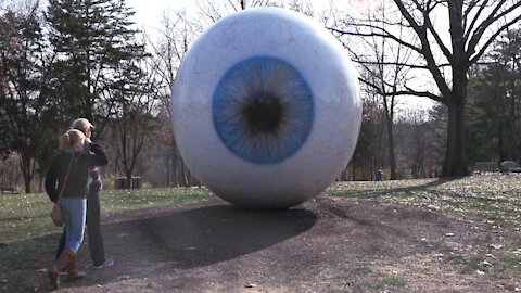 Great Eye of SAURON Art Museum Outdoors