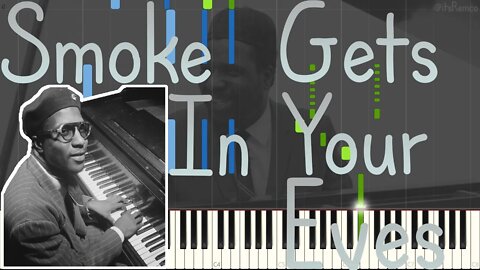 Thelonious Monk - Smoke Gets In Your Eyes 1954 (Solo Jazz Piano) [From The Album 'Solo On Vogue']
