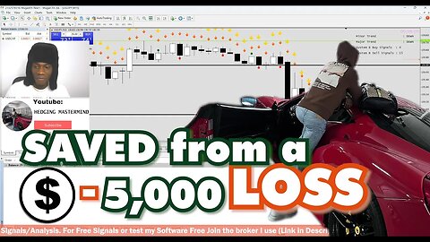 😱🤯 Saved From A -$5,000 Loss To Over +$2,500 Profit | Hedging | News🚀🤑💰#FOREXLIVE #XAUUSD