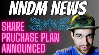 NNDM Stock Announces Share Purchase Plan! Nano Dimansion News