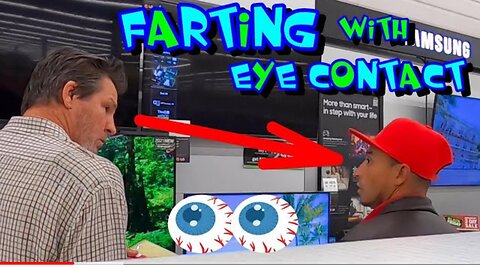 Farting With Eye Contact again!!!! 💩( Funny Wet Fart prank ) funny