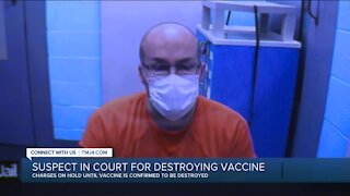 Pharmacist accused of spoiling COVID-19 vaccine believed it would change people's DNA, officials say