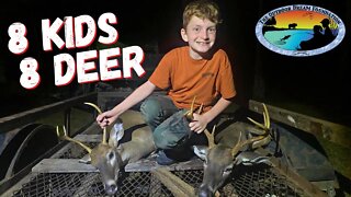 8 KIDS, 8 Deer...G2GO Youth Hunt 2022!