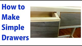 How to Make Simple Wooden Drawers - woodworkweb