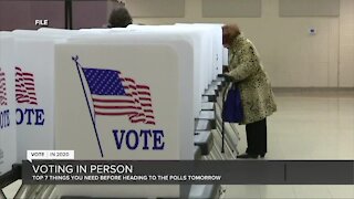 Top 7 things you need before heading to the polls Tuesday
