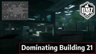 Destroying lobby in building 21 in DMZ