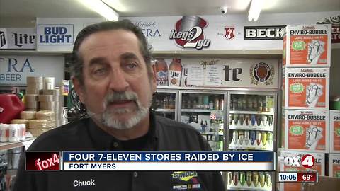 Four Fort Myers 7-Eleven's raided by ICE