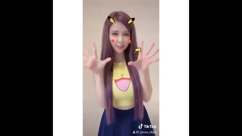 JENNA CHEW VIDEO 🤟🏻 pikapi🌝🌝 Follow tiktok： jenna chew #Shorts