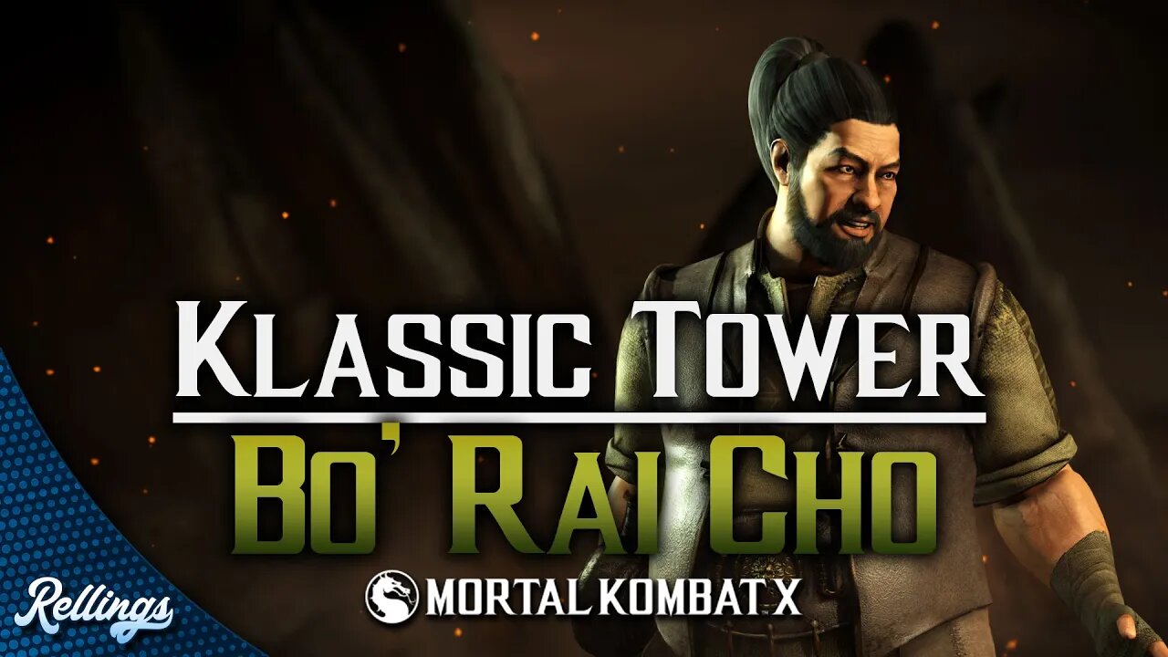 Mortal Kombat X Klassic Tower Bo' Rai Cho (Bartitsu)
