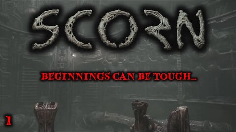 Beginnings Can Be Tough... | SCORN Gameplay | First Look - Ep. 1