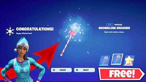 Snowglobe Smasher Pickaxe Gameplay! #fortnite #gaming #epicgames #fortniteclips #fortnitebr