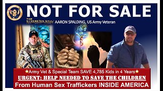 NOT FOR SALE! Do YOU Have What it Takes to HELP RESCUE KIDS FROM Human TRAFFICKING?