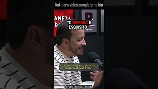 “…NINGUÉM CONSEGUE SER AMIGO DO RAFINHA” com Rafael Cortez | Planeta Podcast #shorts