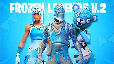 FROZEN LEGENDS 2 BUNDLE LEAKED! FORTNITE FROZEN SKIN PACK 2! (FROZEN RENEGADE RAIDER & BLACK KNIGHT)