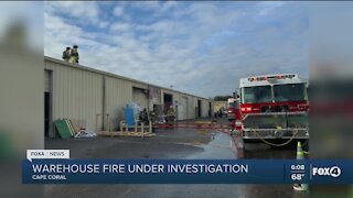 Cape Coral warehouse fire investigation