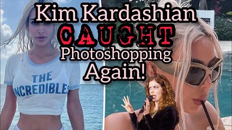 Kim Kardashian CAUGHT Photoshopping Pictures AGAIN! Chrissie Mayr in the Morning! KUWTK