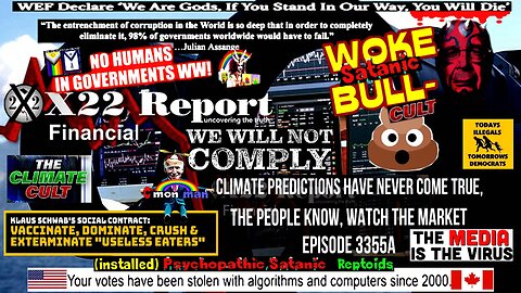 Ep 3355a - Climate Predictions Have Never Come True, The People Know, Watch The Market