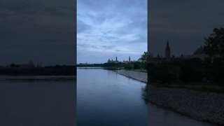 Different location for tonight’s fireworks in Ottawa, Canada.